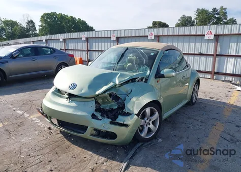 2007 Volkswagen New Beetle 2.5 from USA, damaged, VIN 3VWSF31Y77M420968